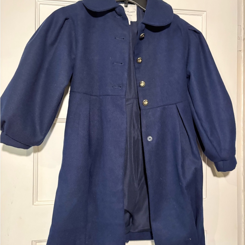 Janie and Jack Navy Pea Coat for Kids